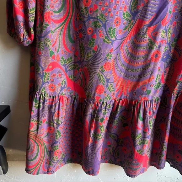 Tuckernuck Peacock Gwyneth 100% Bamboo Dress with Pockets Resortwear Sz M - Picture 16 of 16